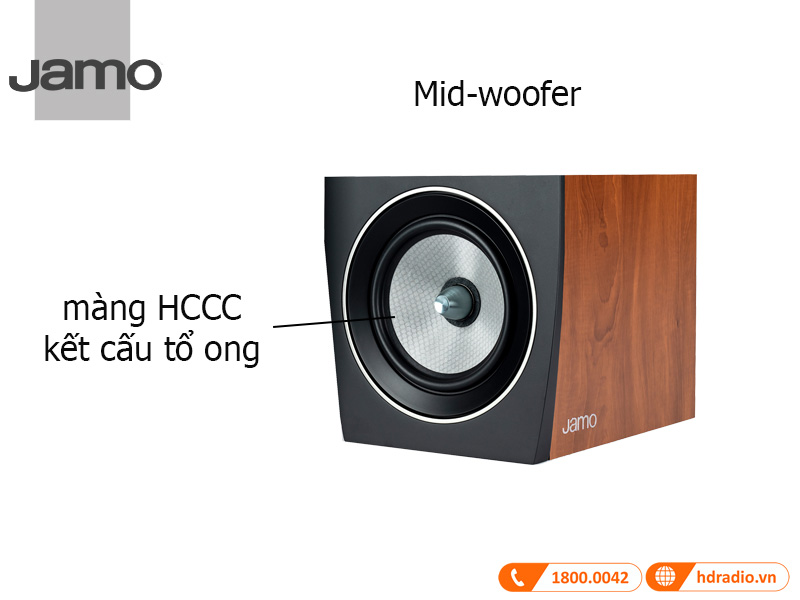 Mid-woofer loa Jamo C93 II