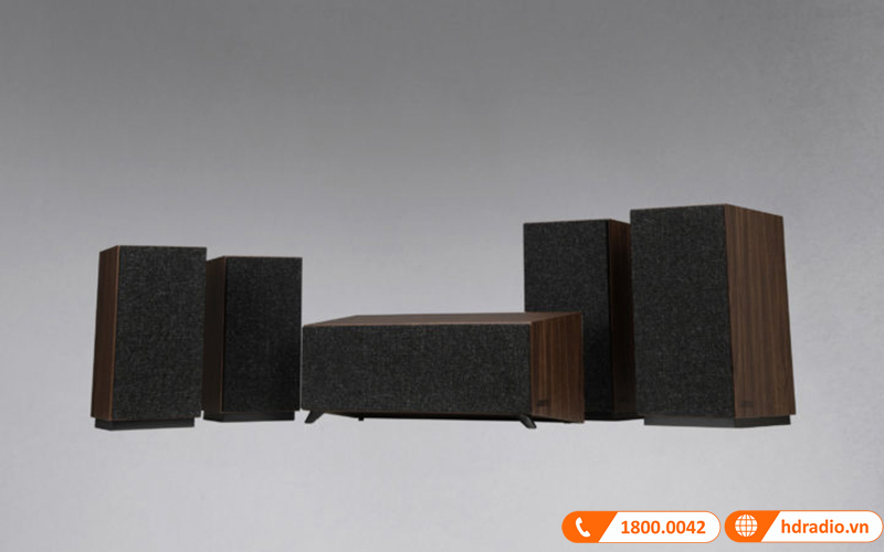 Bộ Loa 5.0 Jamo S803 HCS Thiết kế thời thượng, phù hợp mọi không gian phòng