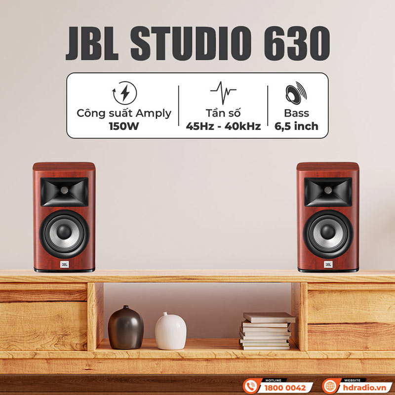 Loa JBL Studio 630 (Độ nhạy 85dB, Tần số 45Hz-40KHz)-8