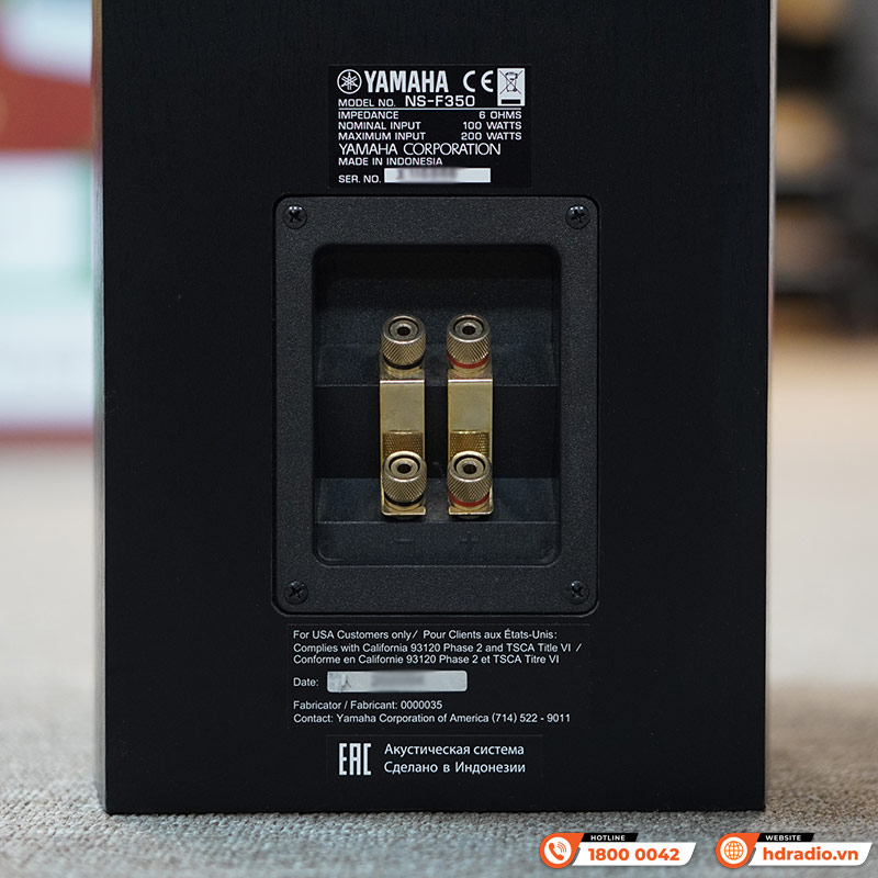 Loa Yamaha NS F350 (Độ nhạy 88dB, Tần số 35Hz-45KHz)-11
