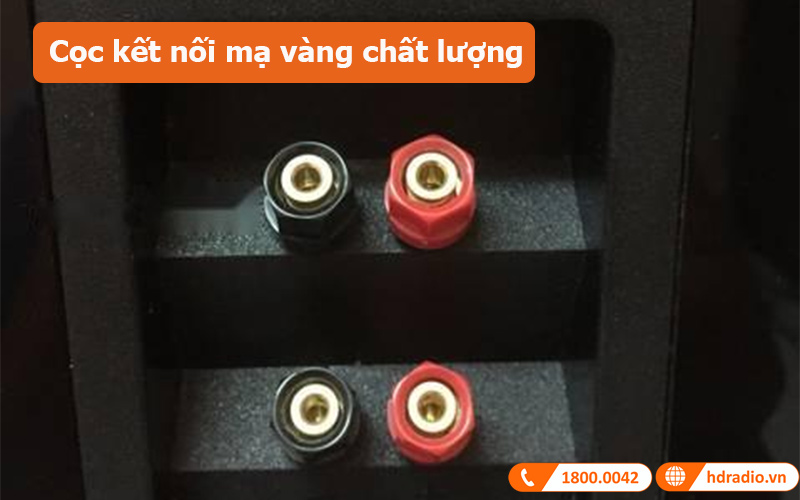 Loa Yamaha NS777 cọc kết nối mạ vàng 