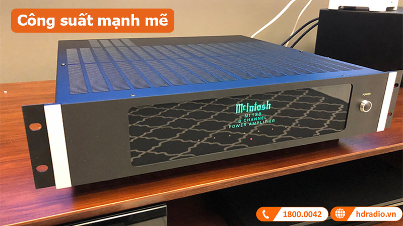 Power Amply McIntosh MI128 công suất mạnh mẽ
