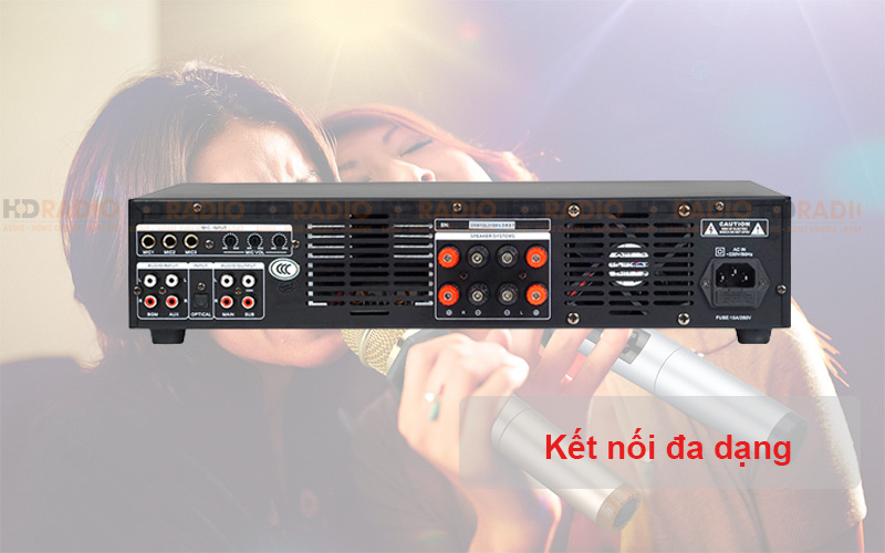 Kha nang ket noi cua Amply Boston Acoustic BS803