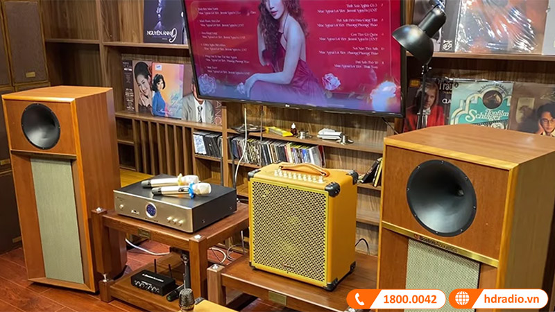 amply đa năng đáp ứng nhu cầu nghe nhạc, xem phim, hát karaoke