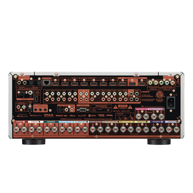 Amply Marantz Cinema 30, 11.4 kênh, 140W/kênh-8