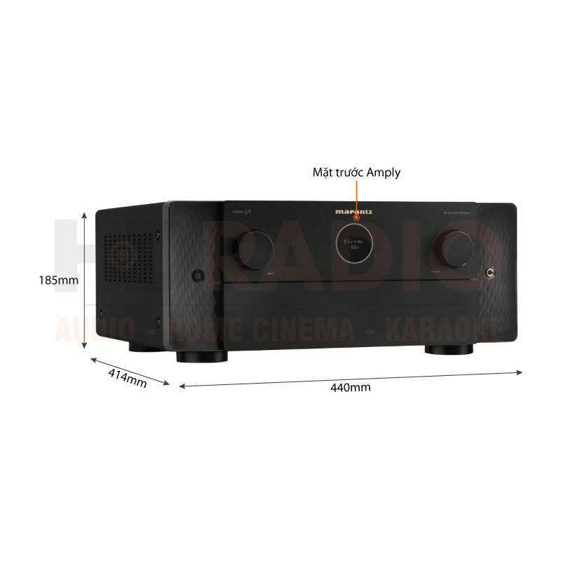 Chú thích Amply Marantz Cinema 40