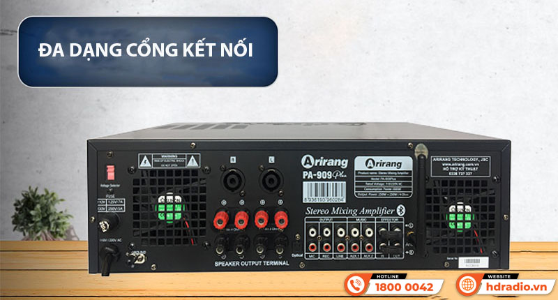 Máy tăng âm Arirang PA-909 Plus