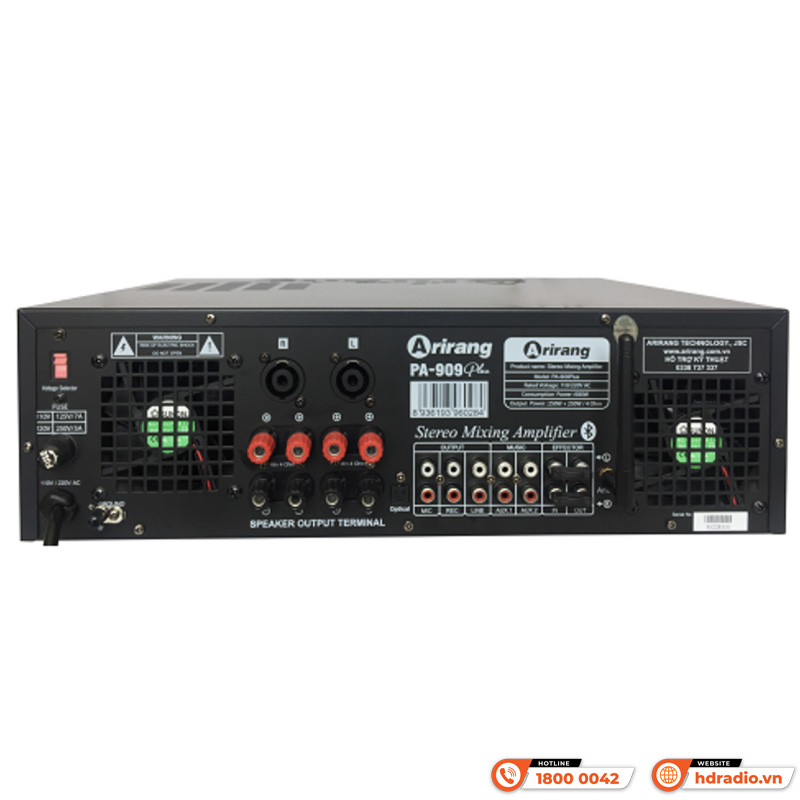 Máy tăng âm Arirang PA-909 Plus-4
