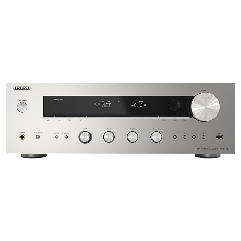 Amply Onyko TX-8470, 2 kênh, 110W/kênh (8Ohms), Class G