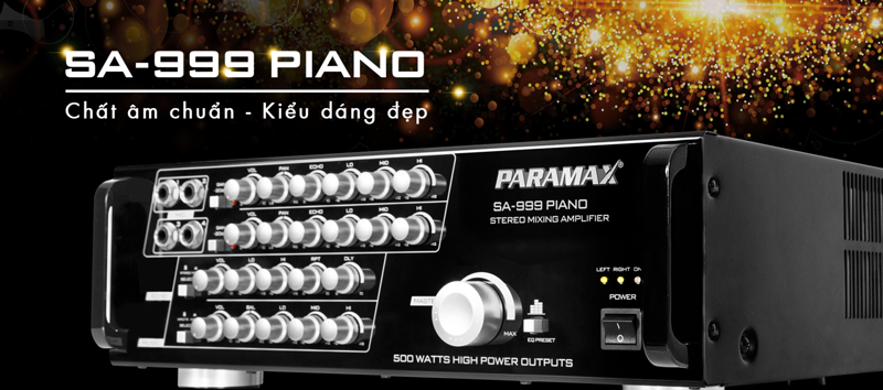 amply paramax sa 999 piano