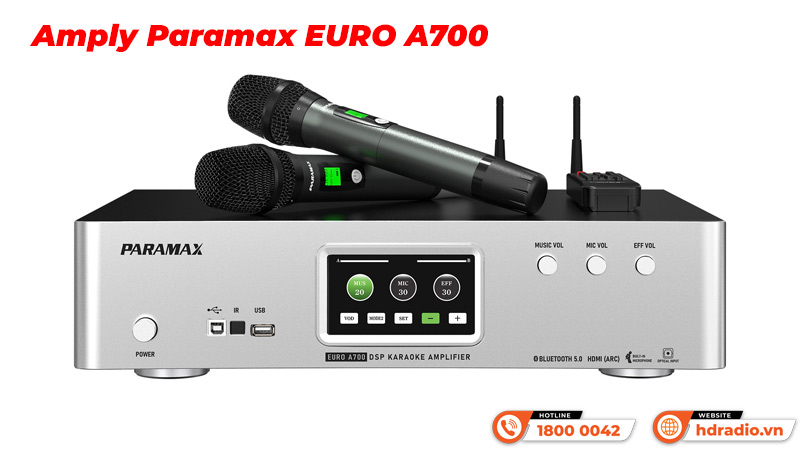 Amply Paramax EURO A700