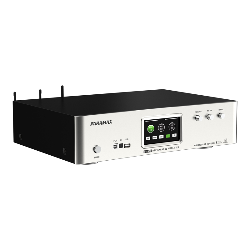 Amply Paramax Z-A450, 2 Kênh, 500W, 8Ohms, Bluetooth 5.0, HDMI, OPTICAL-2