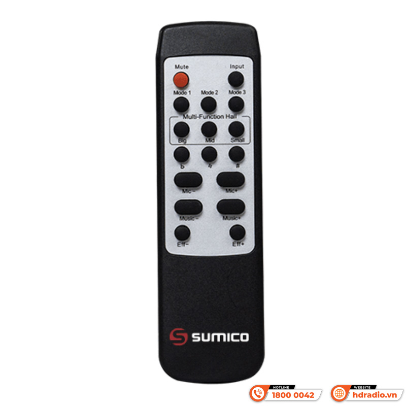 Amply Sumico SU2250, 300W/CH, Bluetooth, RCA, USB, HDMI, Optical-4