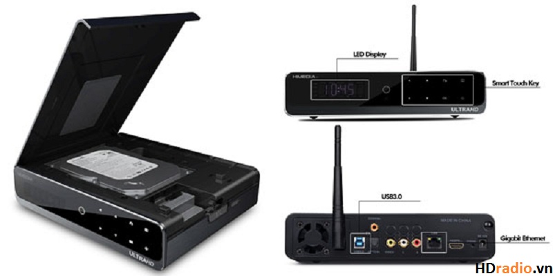 Thiết kế ĐẦU PHÁT HD HIMEDIA Q10 PRO