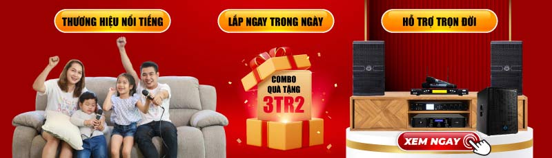 Dàn karaoke gia đình cao cấp