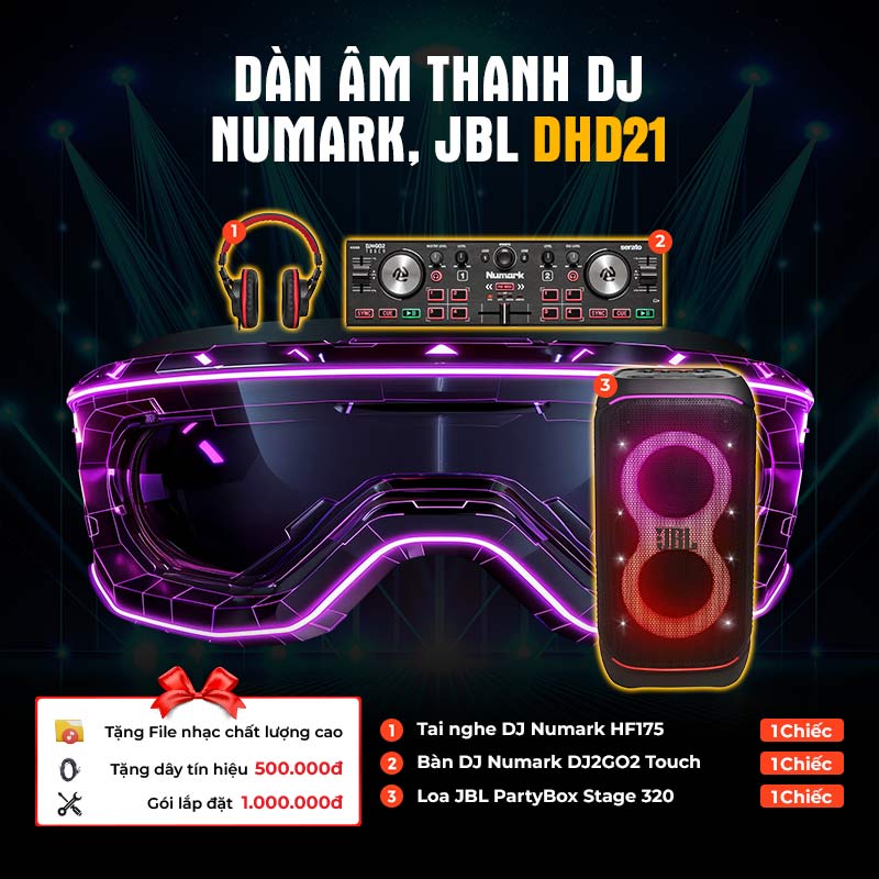 Dàn âm thanh DJ Numark, JBL DHD21