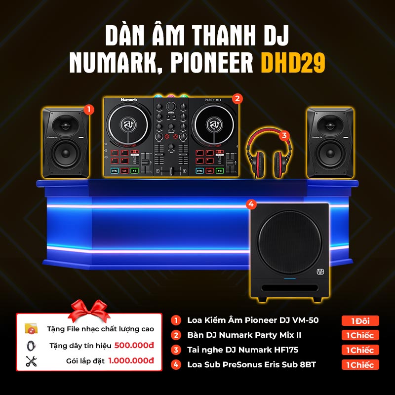 Dàn âm thanh DJ Numark, Pioneer DHD29