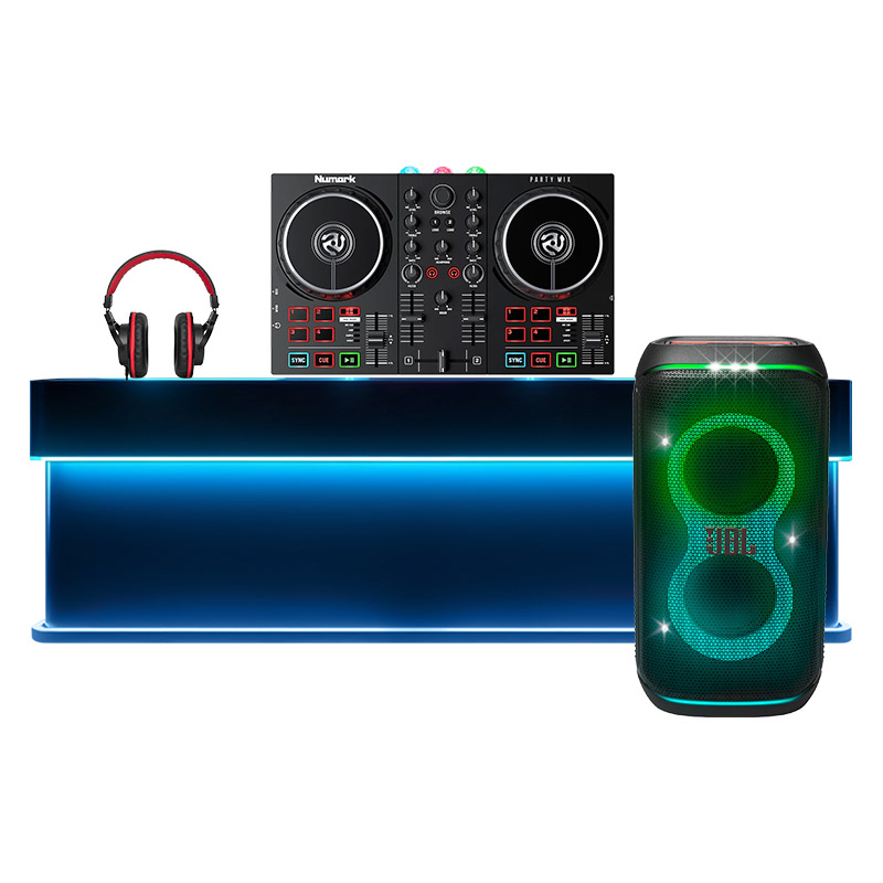 Dàn âm thanh DJ Numark, JBL DHD31 (Party Mix II, PartyBox Club 120, HF175)