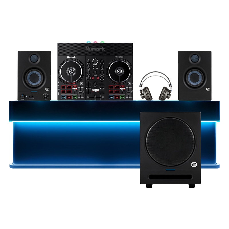 Dàn âm thanh DJ Numark, PreSonus DHD39 (Party Mix Live, Eris 3.5bt, HD7, Eris Sub 8BT)