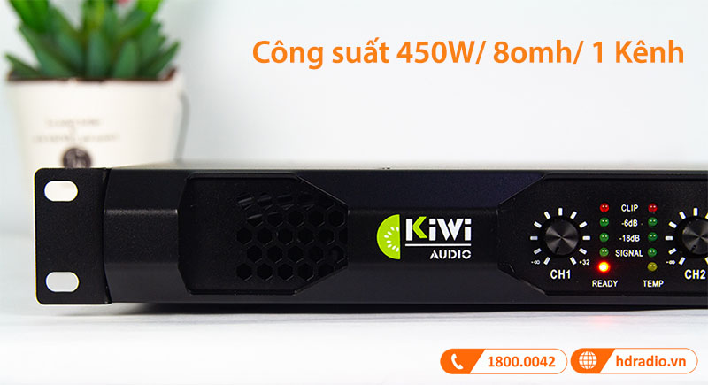 Công suất 450W/ 8omh/ 1 Kênh Công suất 450W/ 8omh/ 1 Kênh