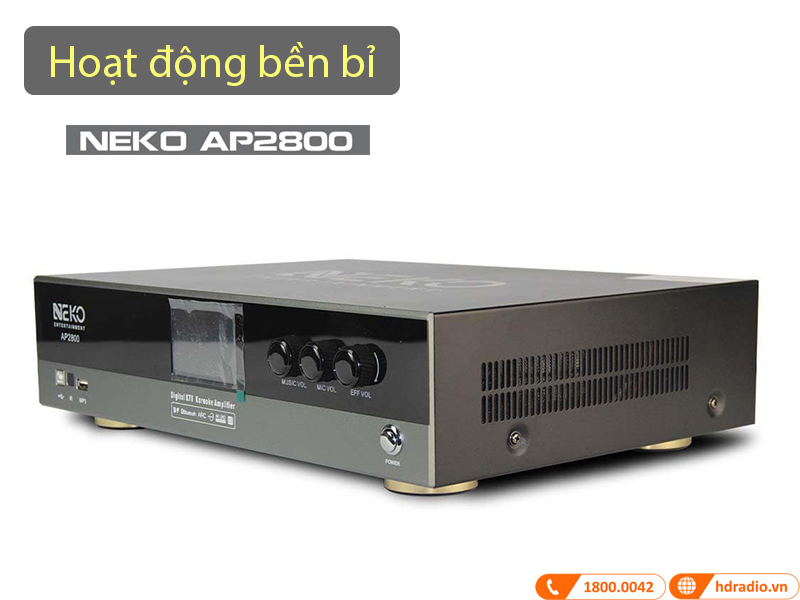 Đẩy công suất liền vang Neko AP2800