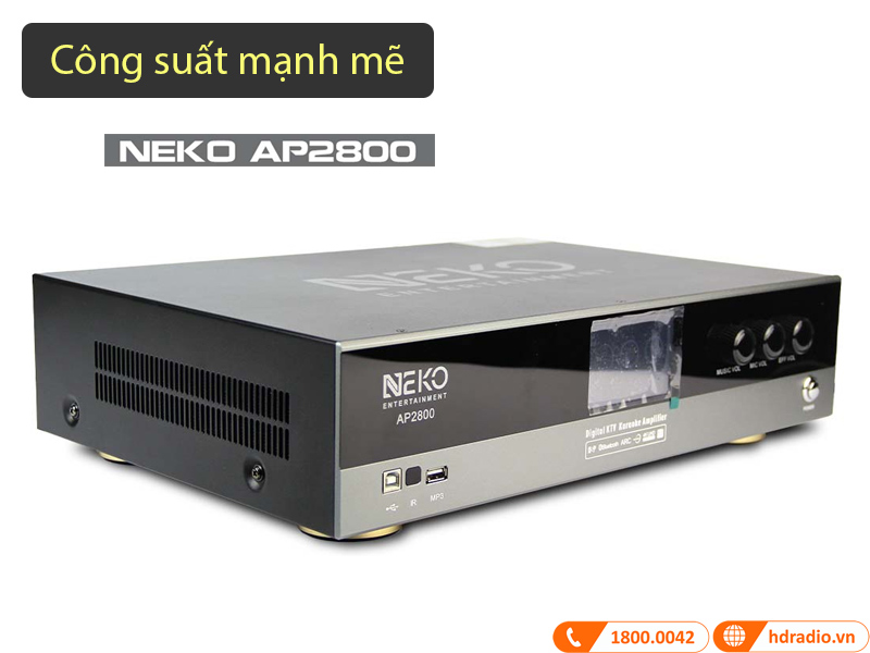 Đẩy công suất liền vang Neko AP2800
