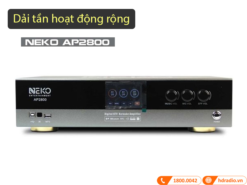 Đẩy công suất liền vang Neko AP2800