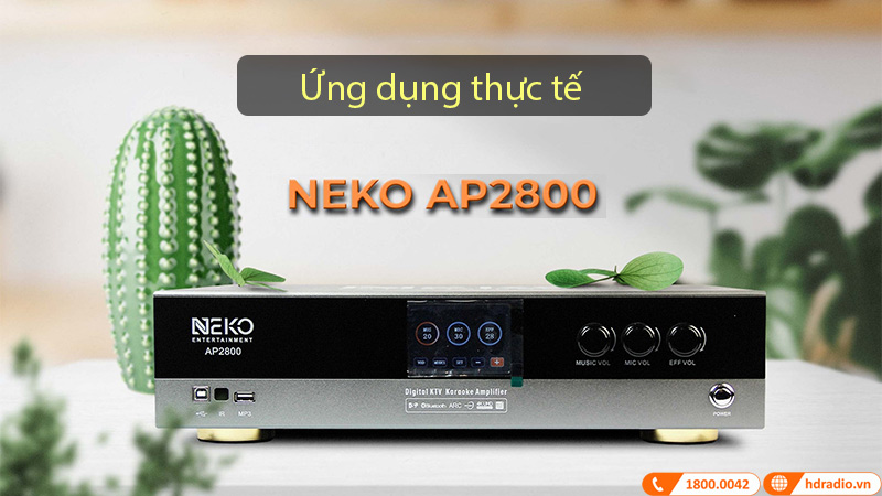 Đẩy Công Suất Liền Vang Neko AP2800