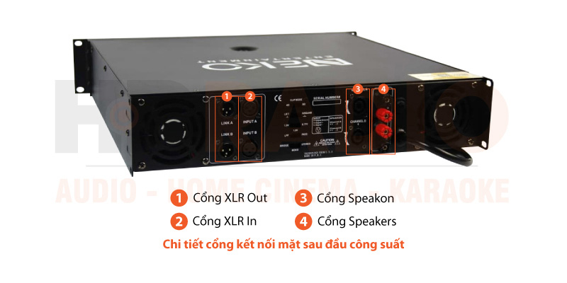 Cục đẩy công suất Neko AK2900