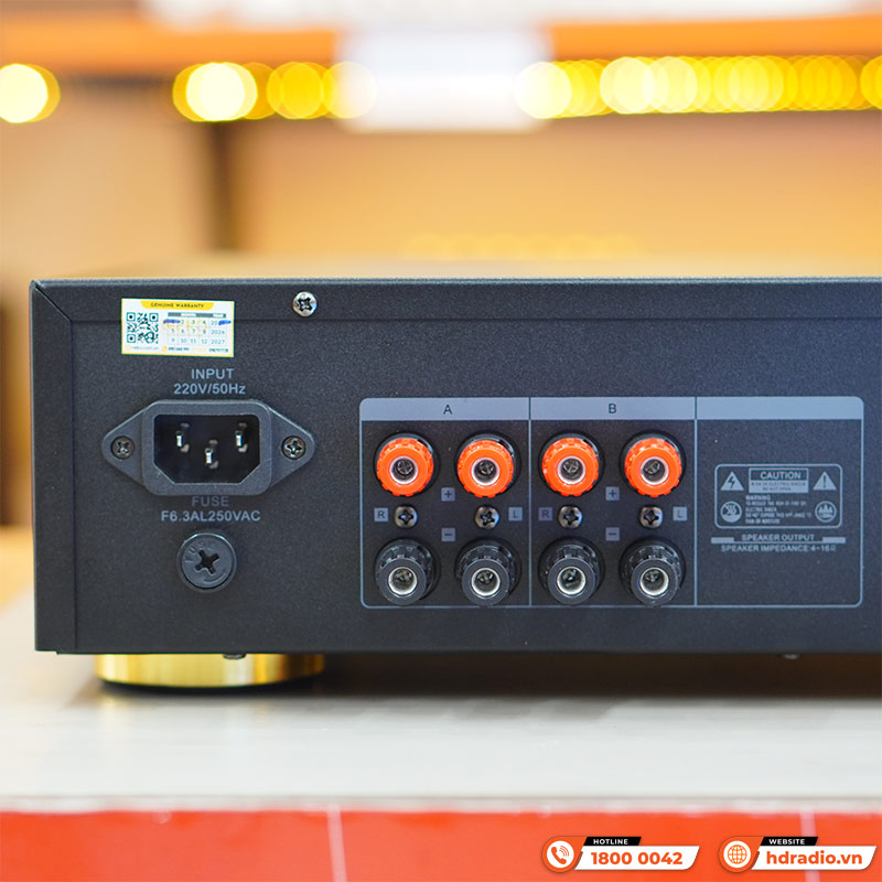 Cục Đẩy Liền Vang Neko AK3800 Pro, 700W x 2 Kênh, Màn Hình Cảm Ứng, Bluetooth-8