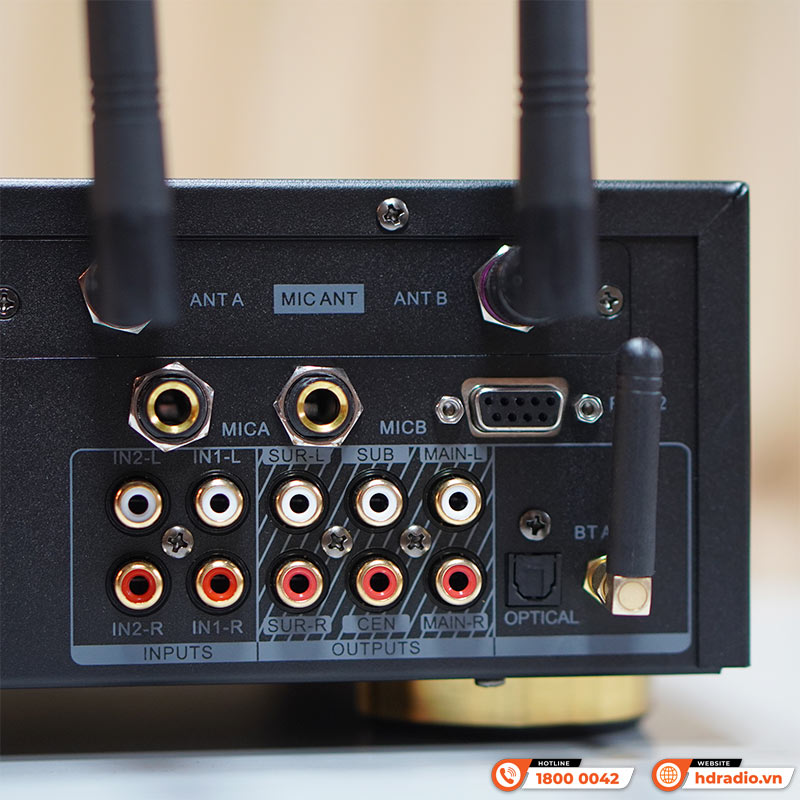 Đẩy liền vang mic Neko AK3900 Pro, 700W x 2 Kênh, Màn Hình Cảm Ứng, Bluetooth-10