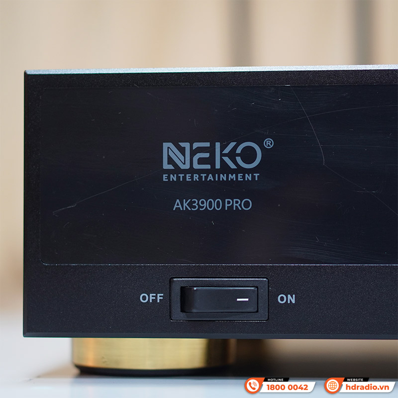 Đẩy liền vang mic Neko AK3900 Pro, 700W x 2 Kênh, Màn Hình Cảm Ứng, Bluetooth-4
