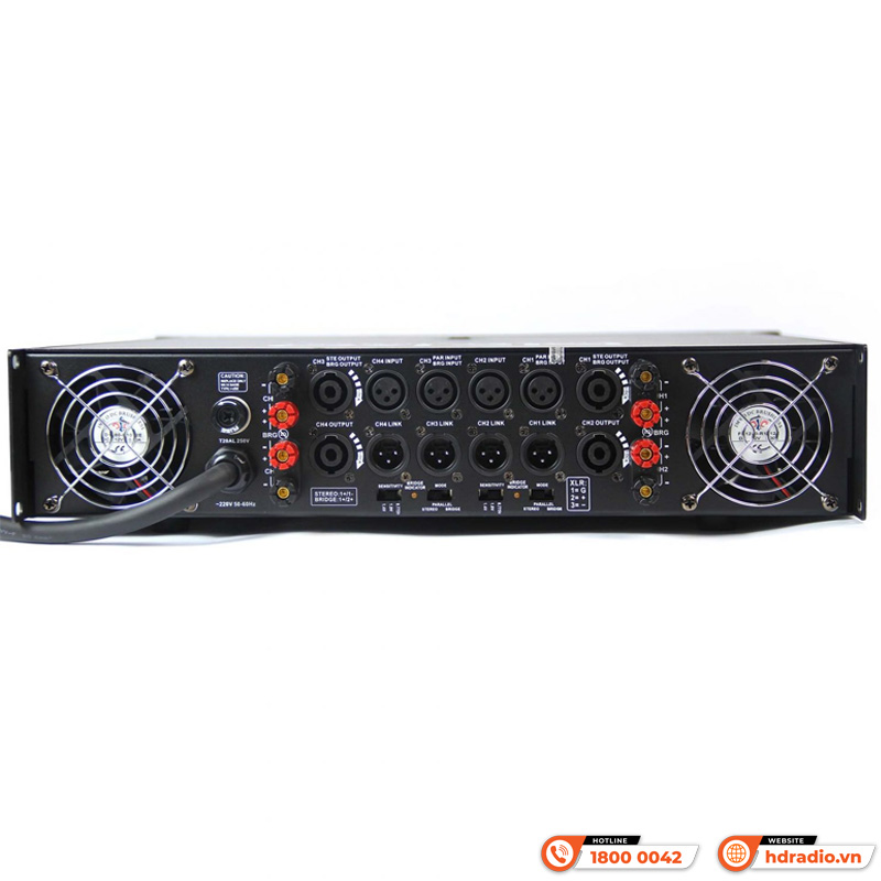 Cục công suất NEKO AK4950, 4 kênh, 950W-2