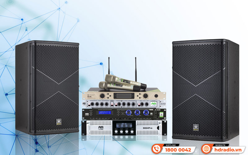 Phối ghép Cục đẩy công suất AM 9004 Pro