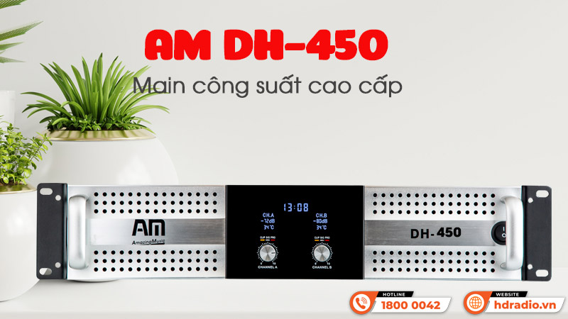 Đẩy công suất AM DH450 Đẩy công suất AM DH450