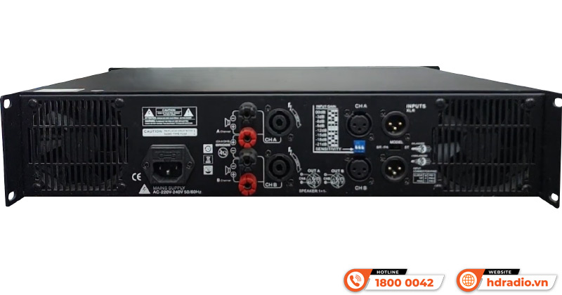 Đẩy công suất AM DH450 Đẩy công suất AM DH450