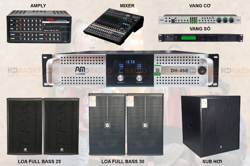 Đẩy công suất AM DH450 Đẩy công suất AM DH450