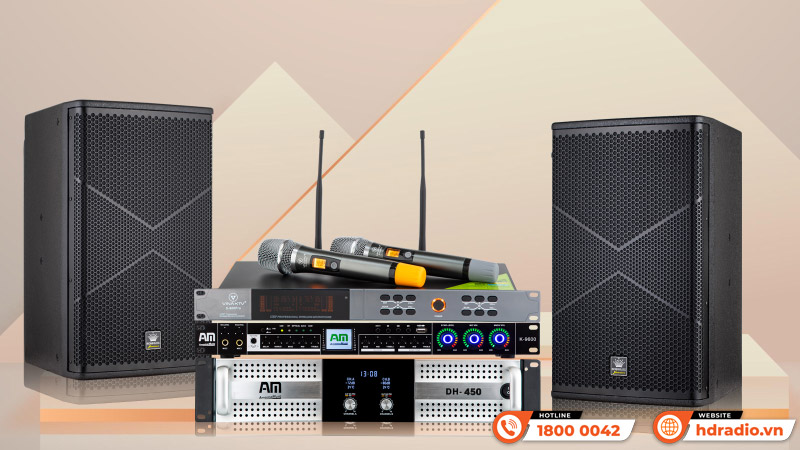 Đẩy công suất AM DH450 Đẩy công suất AM DH450