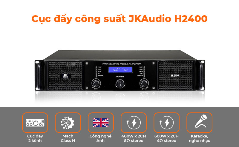 Cục đẩy JKAudio H2400