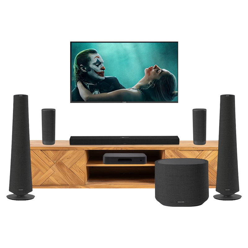 Dàn Âm Thanh Hi-End 5.1 Không Dây Harman Kardon Citation HE14 (Harman Kardon Citation Tower, Citation Bar, Citation Surround, Citation SUB, Citation Adapt)
