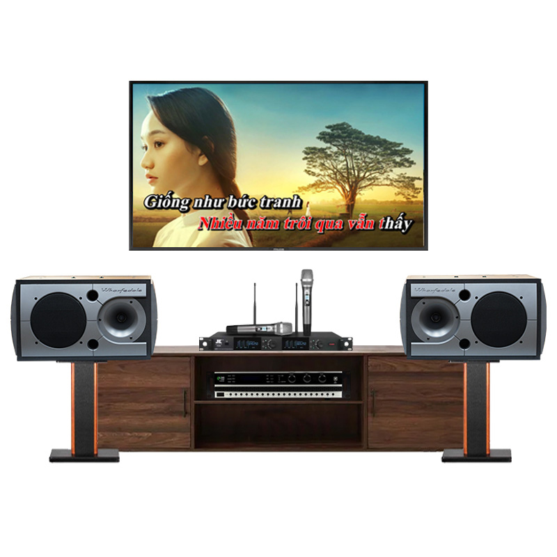 Dàn karaoke GD80 (Wharfedale 3190, Kiwi PD8000, JKaudio K300)