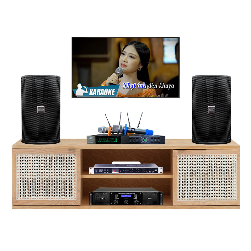 Dàn karaoke gia đình GD87 (Neko NX10, JKAudio H2600, Neko DK1000, JKAudio B3 Plus)