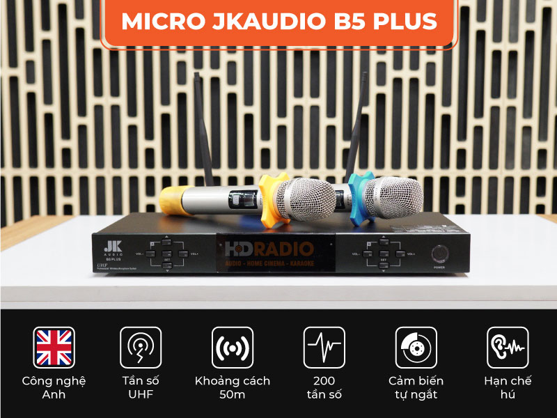 Micro không dây JKAudio B5 Plus