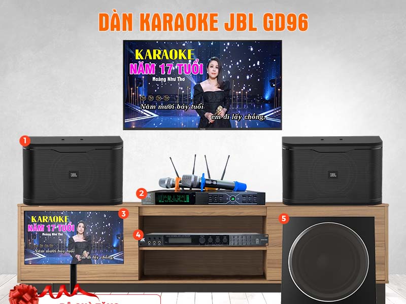 Dàn karaoke JBL GD96