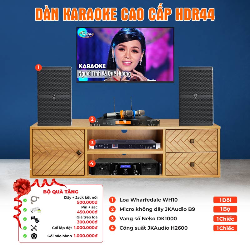 Dàn karaoke cao cấp HDR44