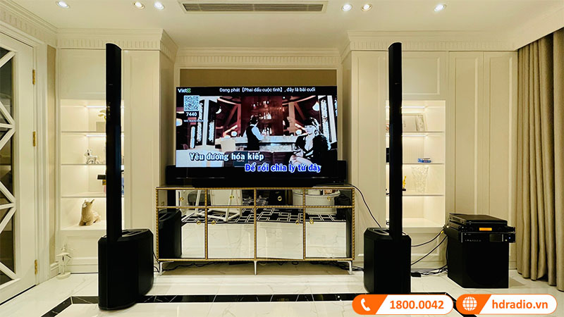 ảnh thực tế dàn karaoke Bose HK10