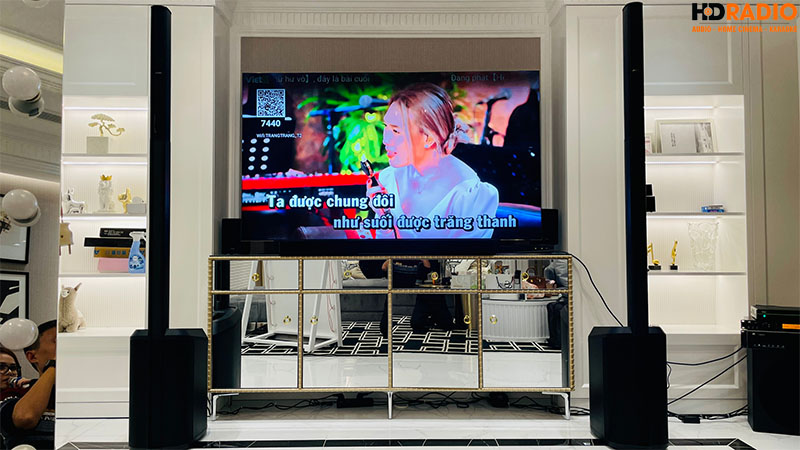 ảnh thực tế dàn karaoke Bose HK10