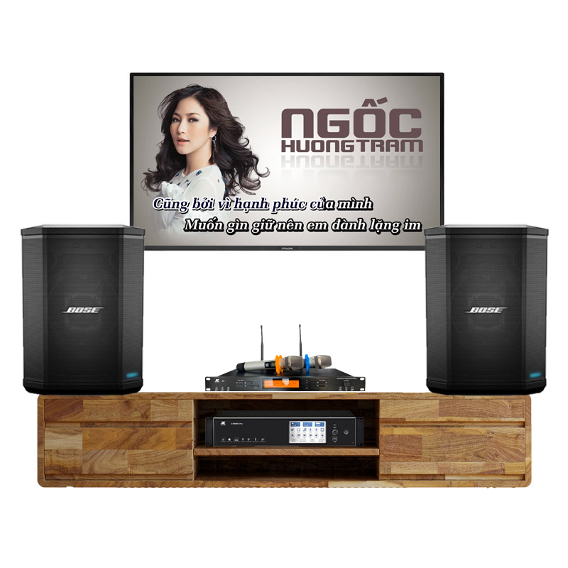 Dàn Karaoke Bose HK13 ( Bose S1 Pro + Vang số + Micro cao cấp )