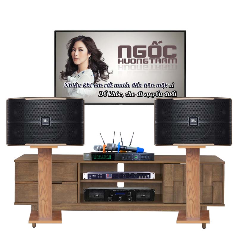 Dàn karaoke JBL HK21 (JBL Pasion 12, Neko DK1000, Công suất, Micro)