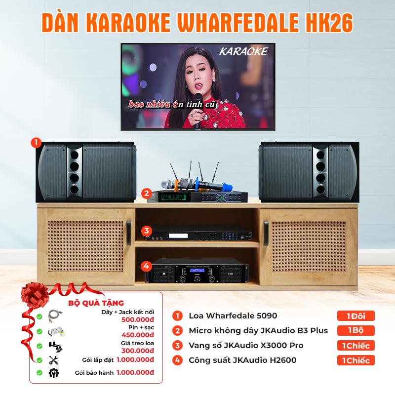 Dàn karaoke Wharfedale HK26 Dàn karaoke Wharfedale HK26